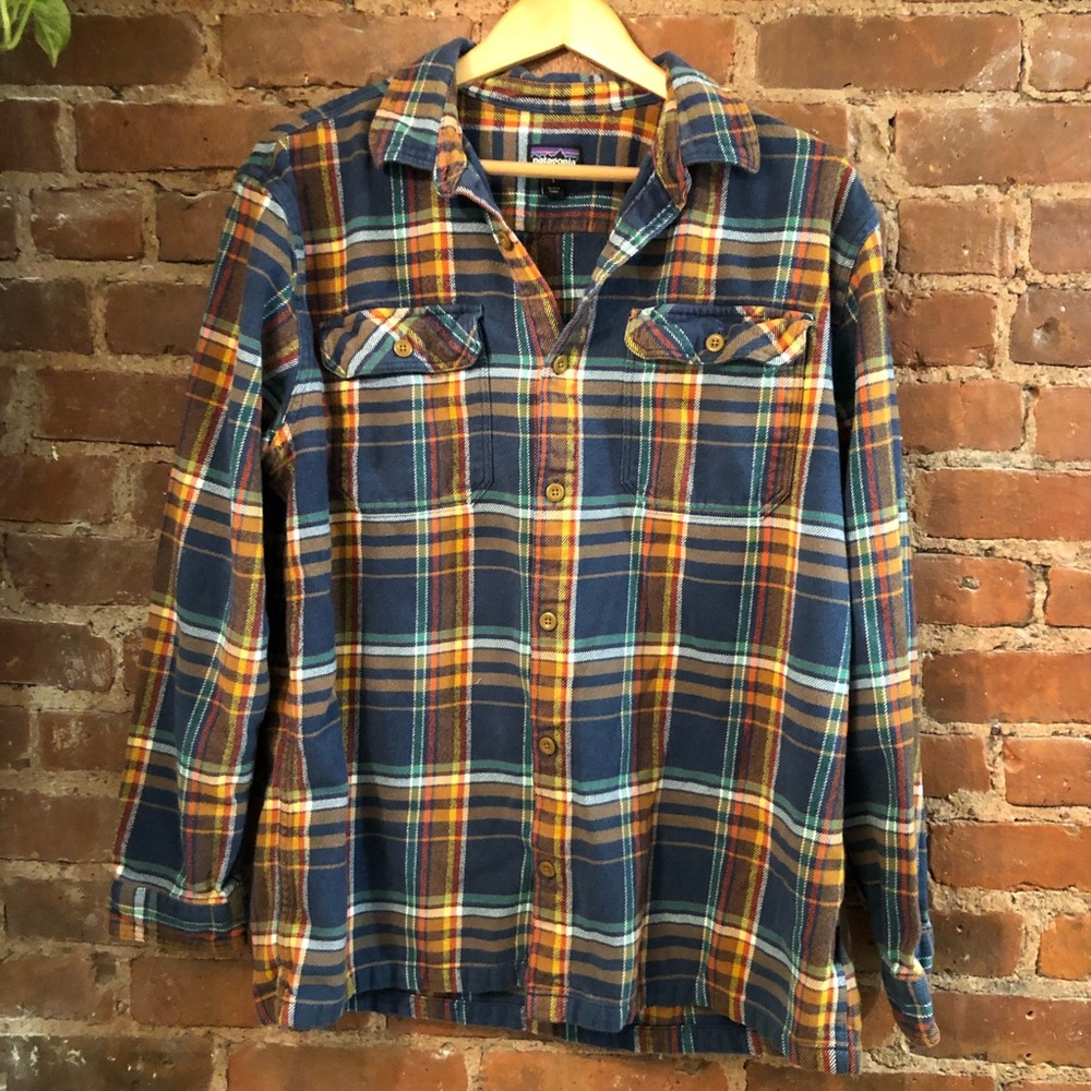 Patagonia Men's Long-Sleeved Flannel Shirt